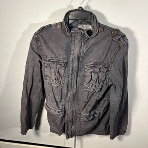 Men's Aeropostale Distressed Bomber Jacket